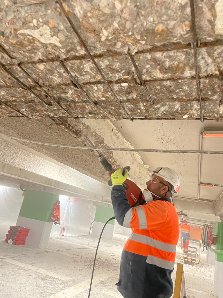 Renforcement structurel en béton armé