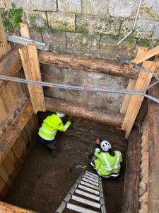 Fouille archéologique