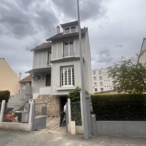 pavillon après redressement