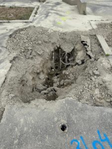 Démolition enrobés par sciage