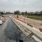 Caniveaux techniques sur ouvrage d'art ferroviaire — CDG Express, Saint-Denis (93)