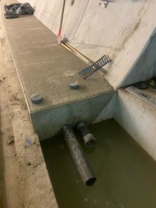 BATI-IDF trottoir de tunnel achevé avec réservations pour réseaux — Ligne 15 du Grand Paris Express, Vitry-sur-Seine (94)