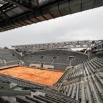 Stade Roland-Garros — Travaux de finitions et maçonnerie (Court Suzanne-Lenglen)