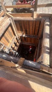 fouille en blindage traditionnel