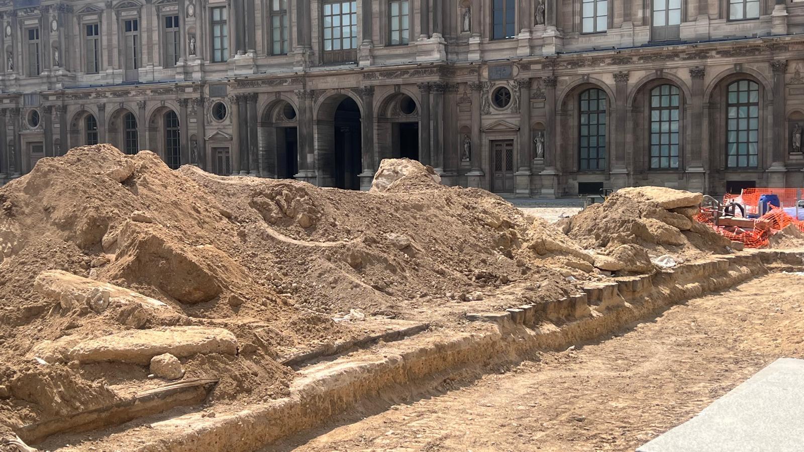 Tranchée archéologique