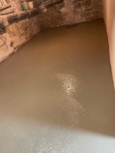 Dallage fini — Cave renforcée à l'italienne, Puteaux (BATI-IDF)