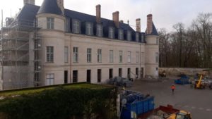 BATI-IDF le château de Villers-Cotterêts en chantier de restauration — génie civil des fondations, Villers-Cotterêts (02)