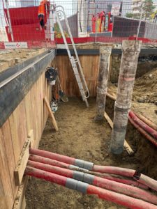 BATI-IDF fouille blindée en milieu urbain dense, au cœur de réseaux enterrés — Ligne 15 du Grand Paris Express, La Défense, Puteaux (92)