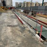 Murettes-guides pour paroi moulée — Gare 68BPP, Ligne 15 Est du Grand Paris