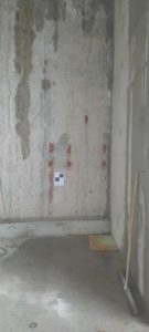 BATI-IDF défaut de bétonnage / inclusion à reprendre sur panneau de paroi moulée — OA 303, Ligne 16-2, Aulnay-sous-Bois (93).
