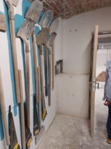 BATI-IDF zone de sous-sol et réseaux avant ouverture des puits de reconnaissance — site pénitentiaire de Béthune (62).