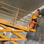 Finitions sur paroi moulée — OA P12, Ligne 15 du Grand Paris, Boulogne-Billancourt (92)