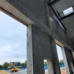 Finitions et traitement des joints sur prémurs — Atelier de maintenance Ligne 13, Chatillon (92)