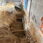 Reprise en sous-œuvre complète d'un pavillon (micropieux, longrines, plancher porté) — Feucherolles (78)