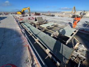 BATI-IDF murettes-guides pour paroi moulée protégées par platelage — chantier EPR2, Penly (76).