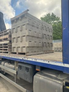BATI-IDF blocs à bancher pour la réalisation des voiles périphériques de la fosse à déblais — rameau L15, Saint-Denis (93).