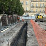 Murettes-guides pour paroi moulée — Parking Aristide Briand, Sète (34)