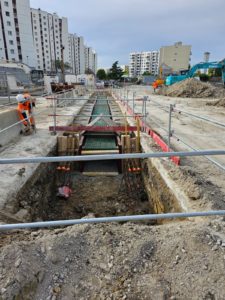 BATI-IDF coffrage et ferraillage des murettes-guides pour paroi moulée — Ligne 15 Est du Grand Paris (71RBP).