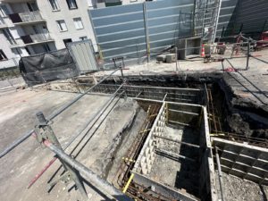 BATI-IDF ferraillage d'une murette-guide pour paroi moulée — Ligne 15 Est du Grand Paris (71RBP).